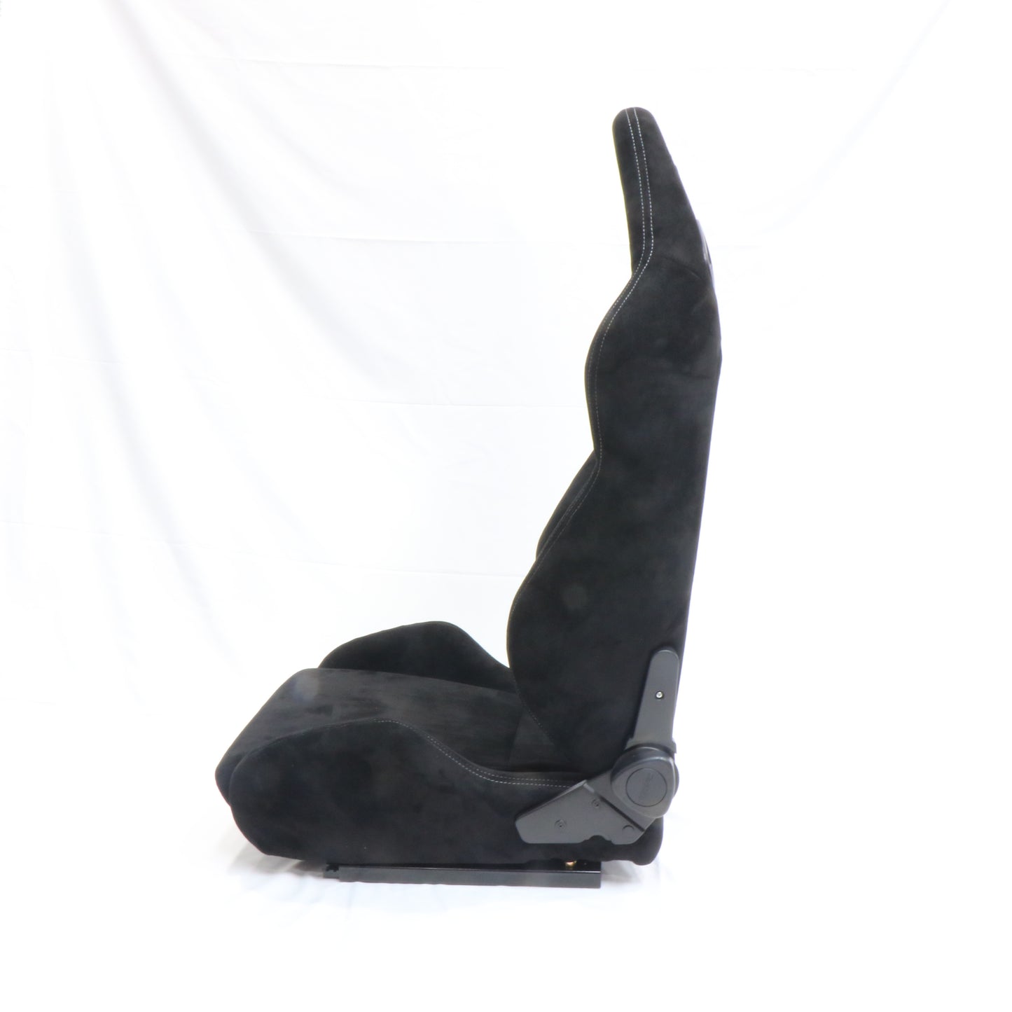 【Custom Logo Available】VELOT Racing Seat Black Suede Universal Car Sport Seat - High Back Design, Side Bolsters