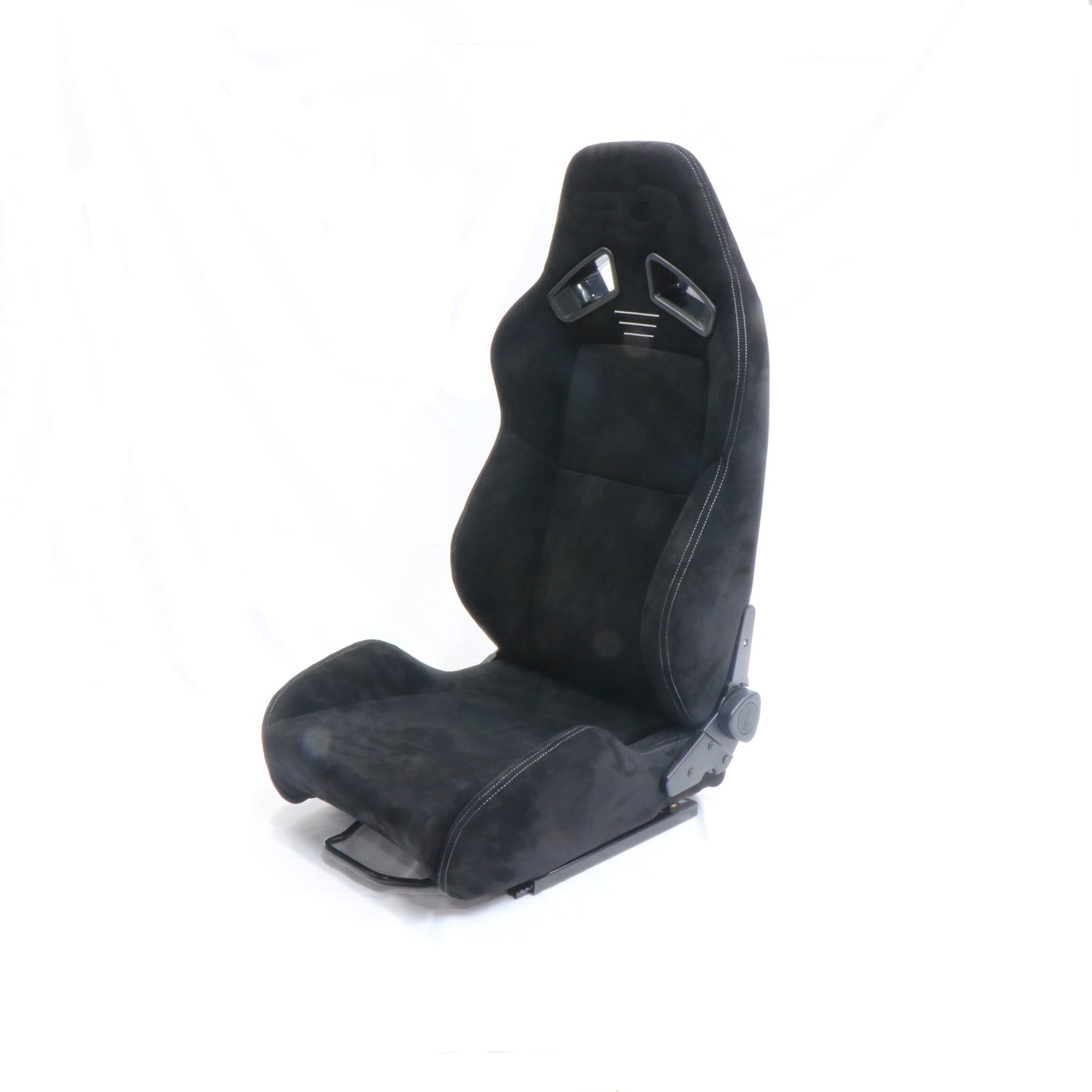 【Custom Logo Available】VELOT Racing Seat Black Suede Universal Car Sport Seat  - High Back Design, Side Bolsters