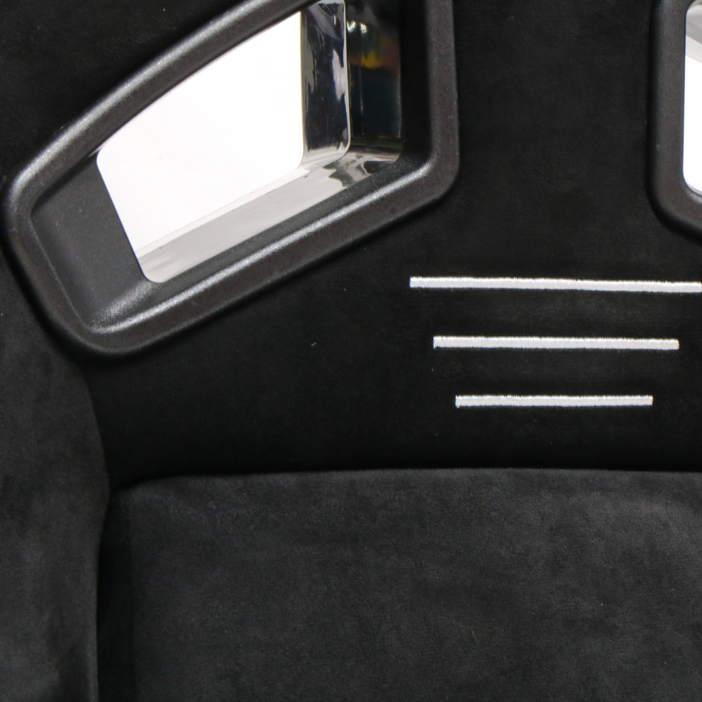 【Custom Logo Available】VELOT Racing Seat Black Suede Universal Car Sport Seat  - High Back Design, Side Bolsters