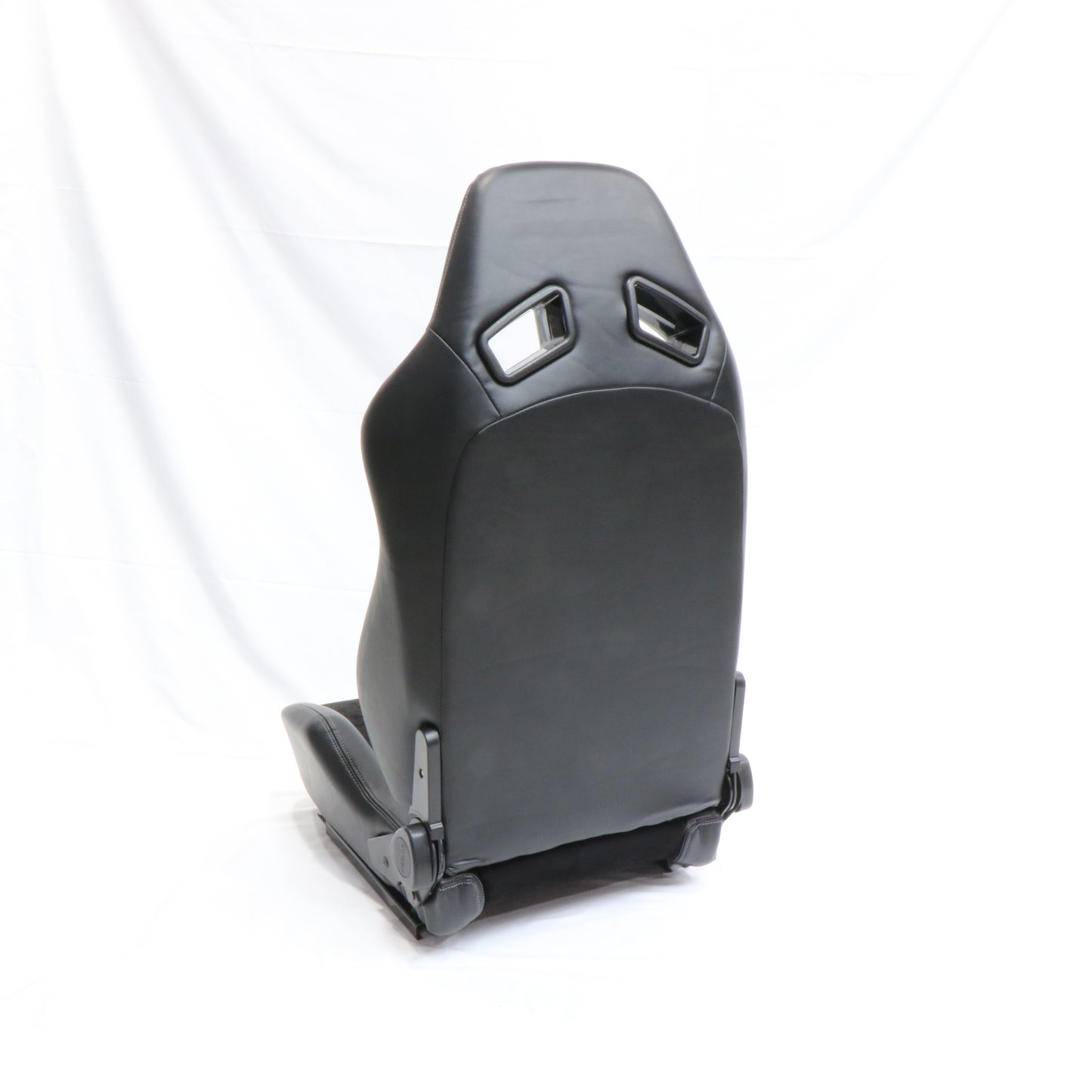 【Custom Logo Available】VELOT Racing Seat Black Suede + PVC Universal Car Sport Seat  - High Back Design, Side Bolsters